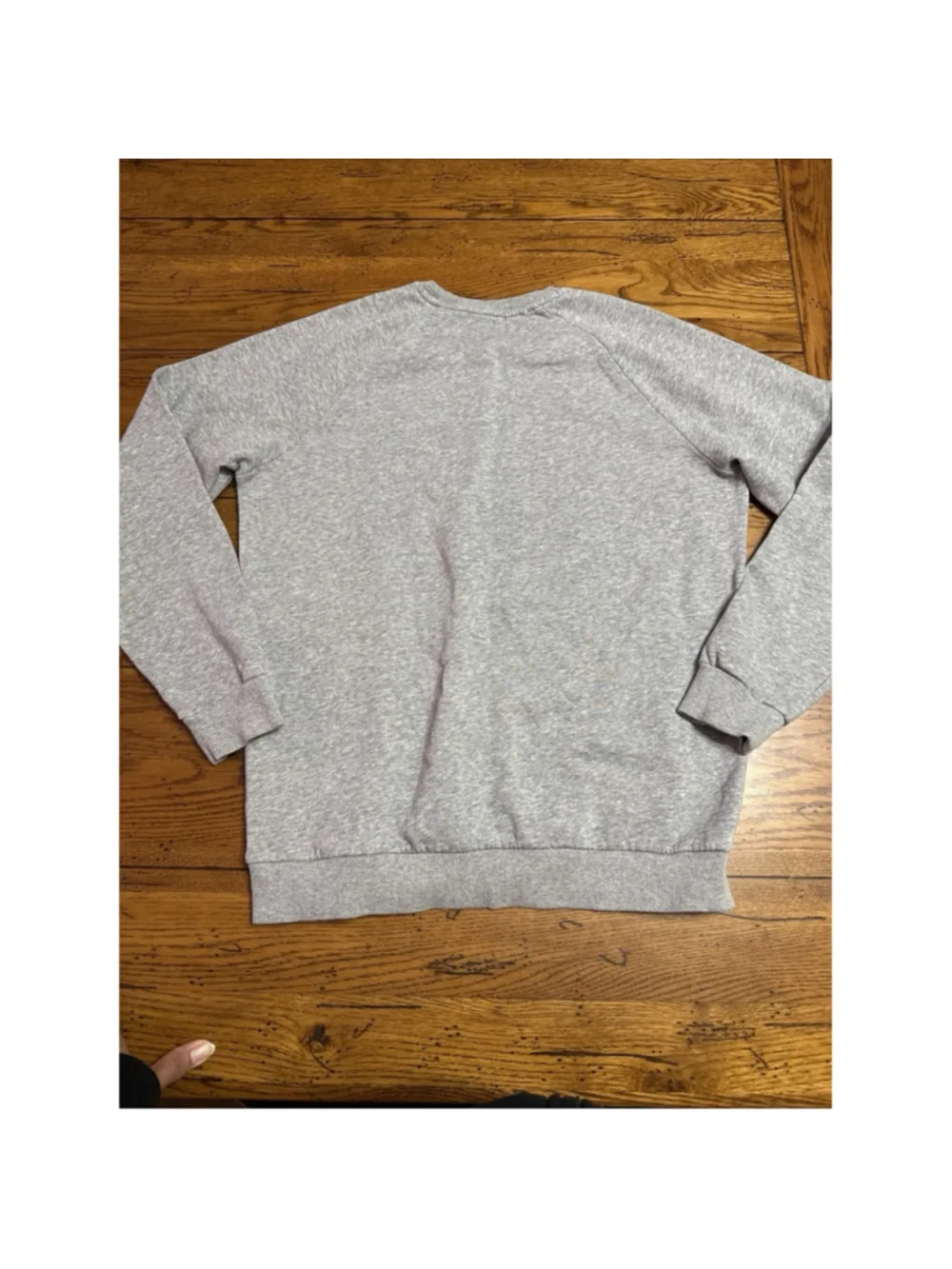 Adidas Hoodie Men’s Sz Small Black Sweatshirt Pockets Gray Adidas Small P52